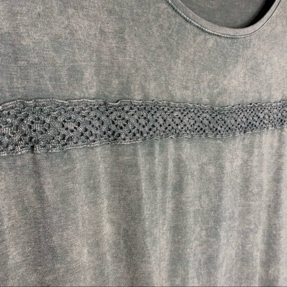 Dantelle Rusted Green Tee Dress Size 1X - Picture 4 of 6